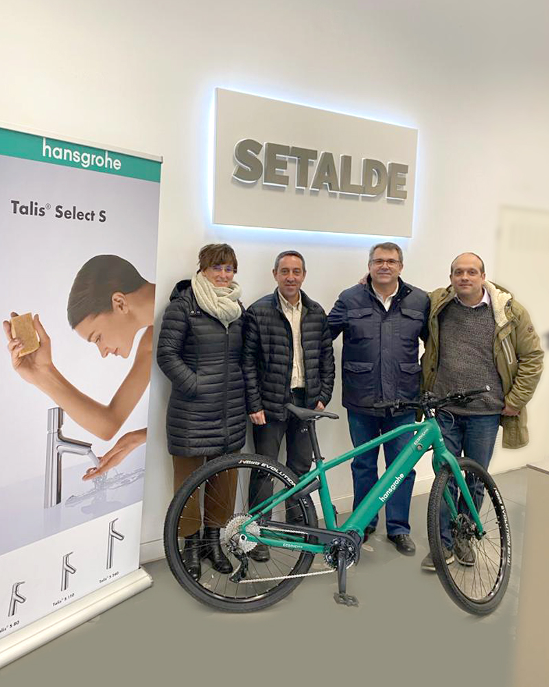 Hansgrohe bicicleta - Setalde Group