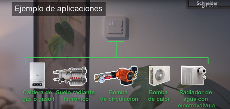 Schneider presenta su nuevo termostato inteligente - Setalde Group