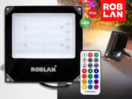 Nuevo proyector LED RGB MHLFV2 de Roblan: iluminación decorativa, eficiente y versátil